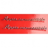 Badge for Lancia Appia Convertible